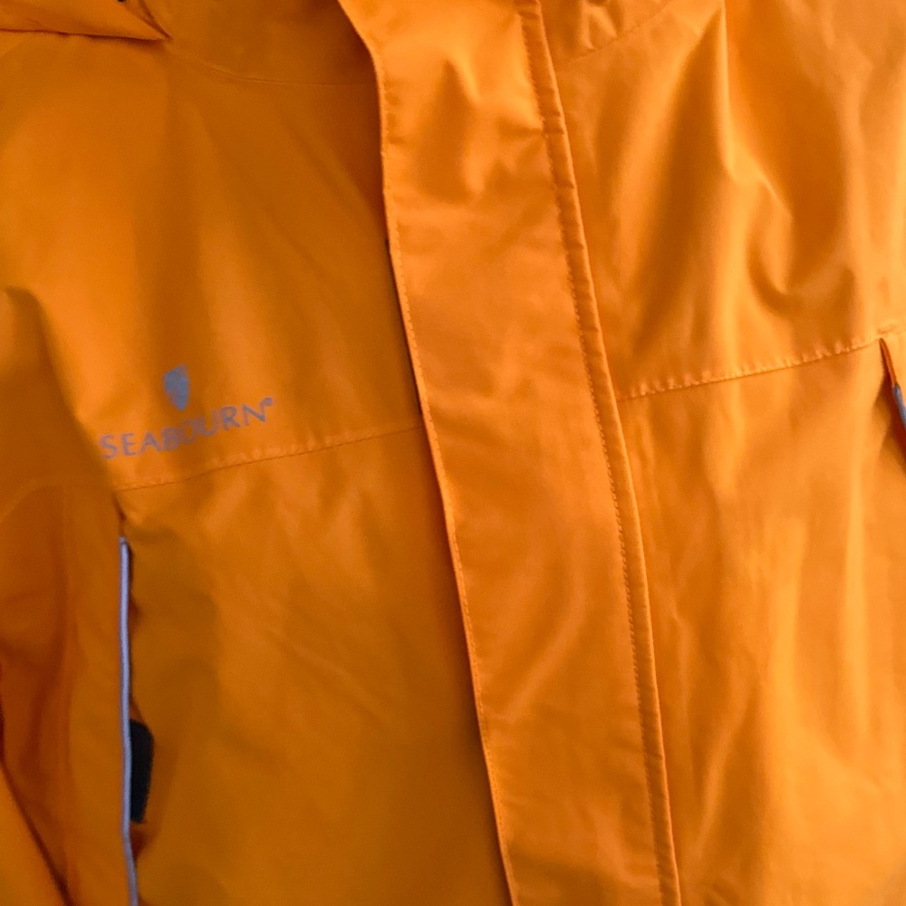 Helly Hansen seabourn men’s Size XL Orange , polar shield Performance Jacket - Picture 11 of 15